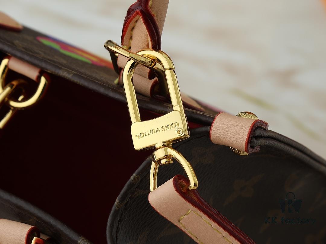 6930242712f62673a6fadb30 Upgraded Original M13668 M46839 Louis Vuitton x Takashi Murakami Reimagined Series Mini OnTheGo Bag