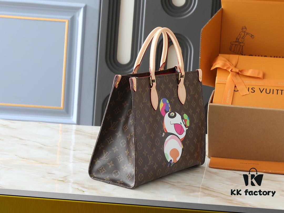 6930243212f62673a6fadb3e Upgraded Original M45321 M45039 M13668 M44571 Louis Vuitton x Takashi Murakami Reissued Series OnTheGo Mini Handbag