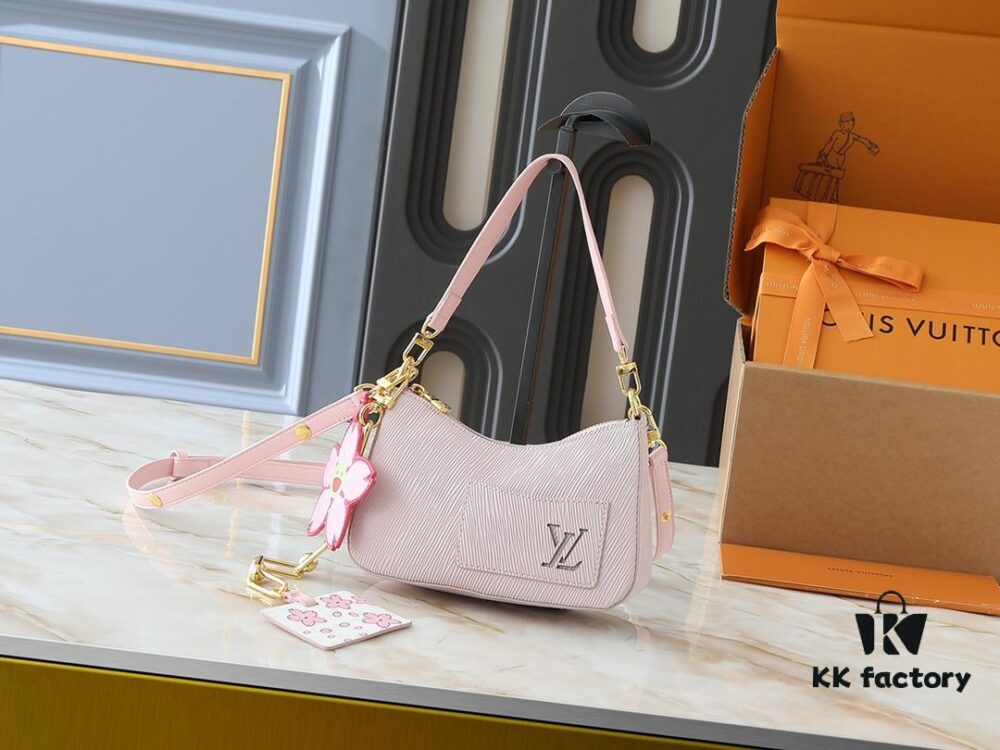 6930243912f62673a6fadb45 Upgraded Original M13101 Marellini Handbag in Epi Grained Leather with Shining Hardware