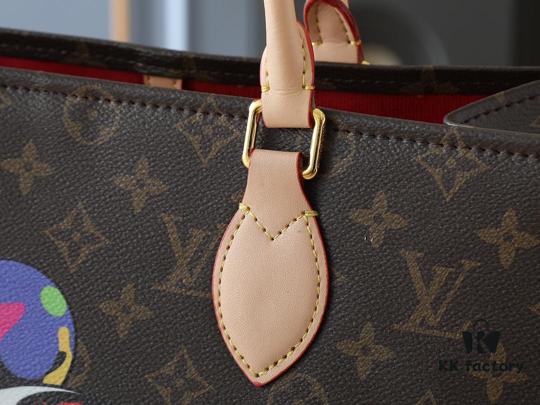 6930243b12f62673a6fadb48 Upgraded Original M45321 M45039 M13668 M44571 Louis Vuitton x Takashi Murakami Reissued Series OnTheGo Mini Handbag