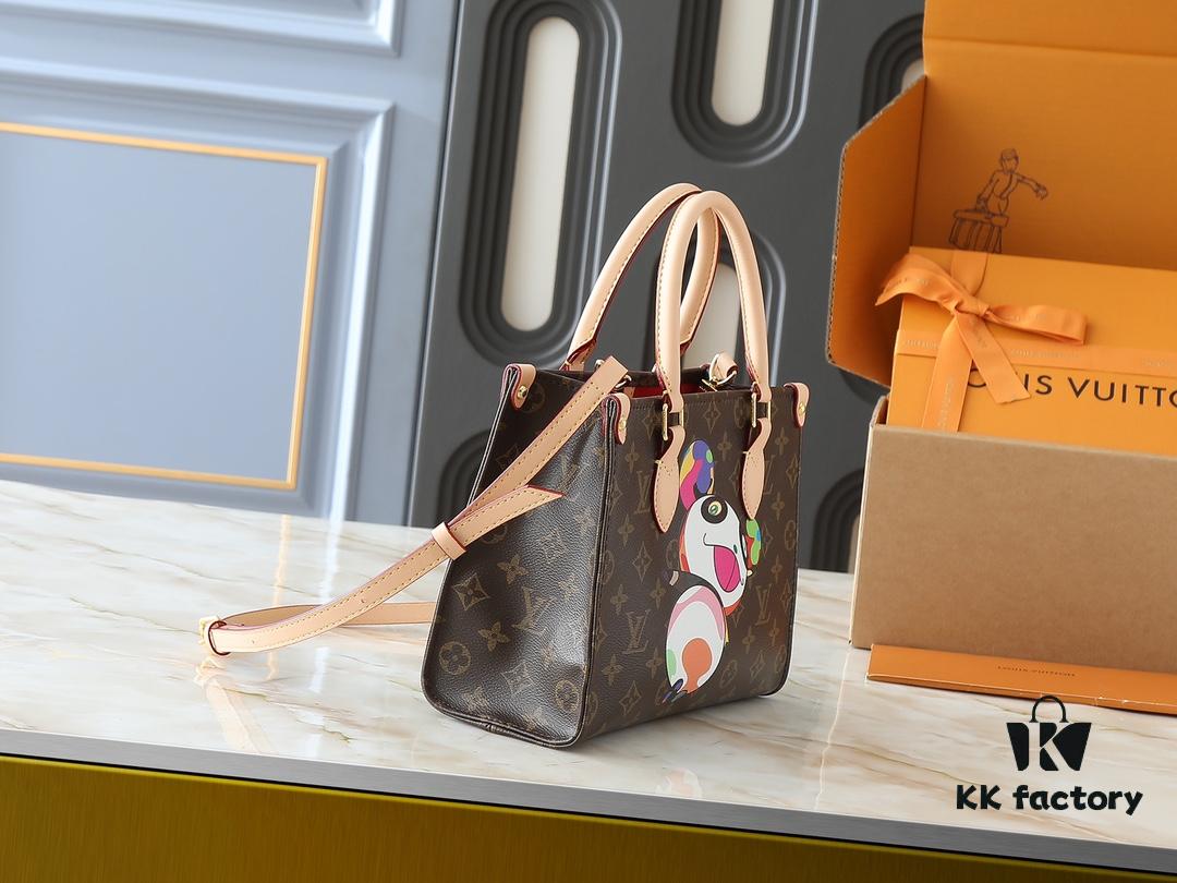 6930243c12f62673a6fadb4a Upgraded Original M45659 M46373 M13668 M44571 Louis Vuitton x Takashi Murakami Reimagined Series Petite OnTheGo Handbag