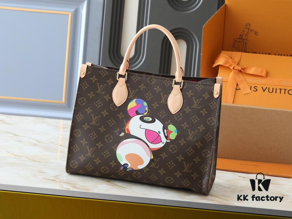Upgraded Original M45321 M45039 M13668 M44571 Louis Vuitton x Takashi Murakami Reissued Series OnTheGo Mini Handbag