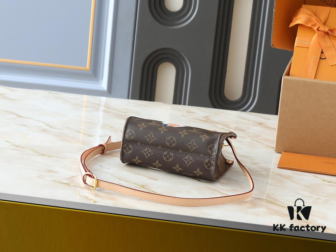 6930245012f62673a6fadb66 Upgraded Original M13668 M46839 Louis Vuitton x Takashi Murakami Reimagined Series Mini OnTheGo Bag