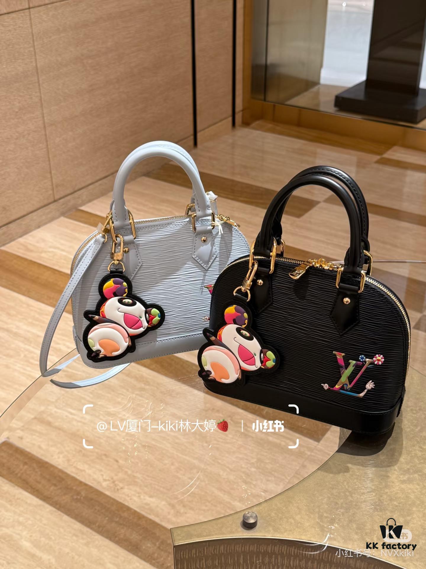 6930245612f62673a6fadb6f Takashi Murakami Collaboration Figurine M53152 M13670 Louis Vuitton Alma Bag
