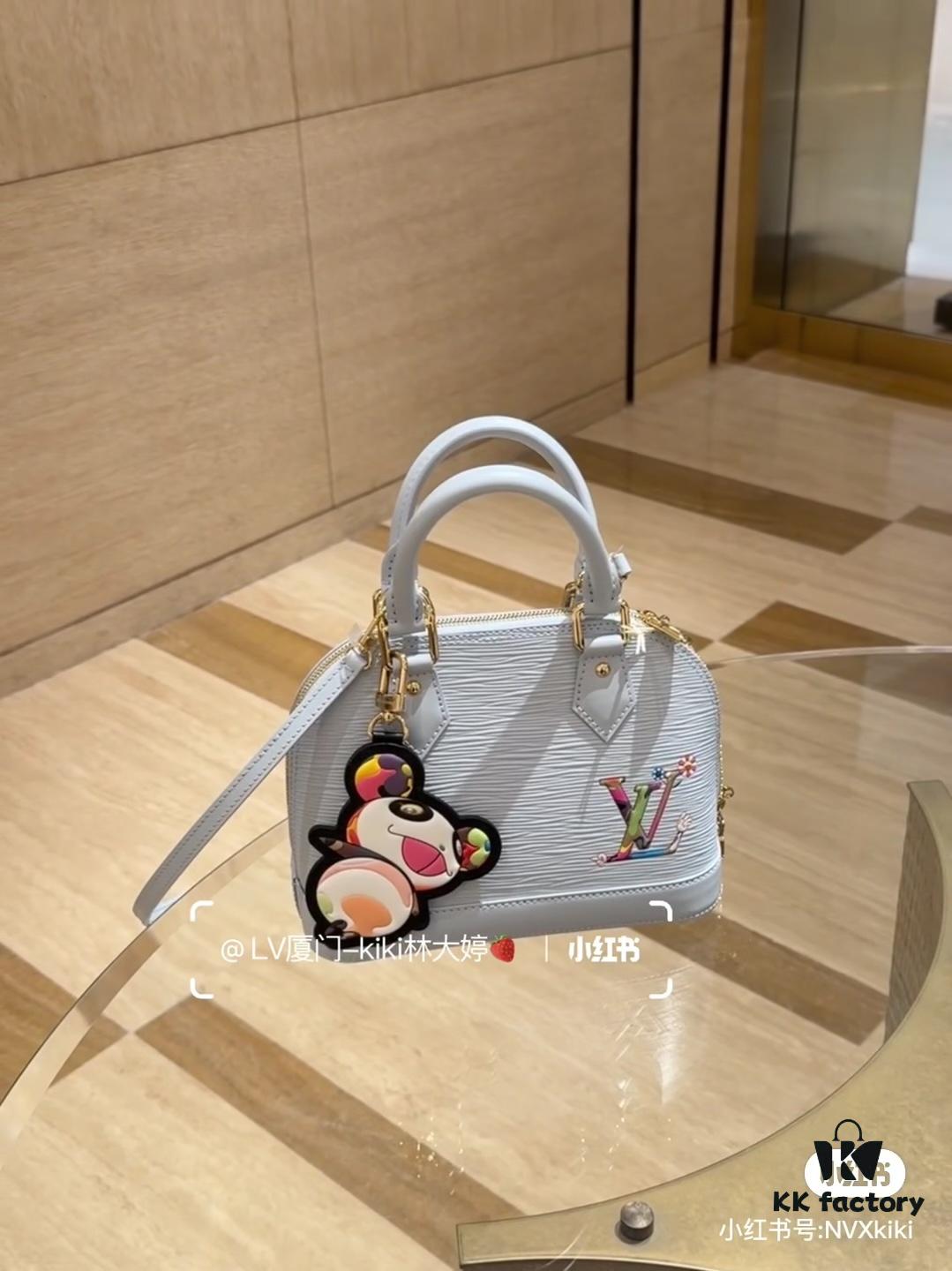 6930245712f62673a6fadb71 Takashi Murakami Collaboration Figurine M53152 M13670 Louis Vuitton Alma Bag