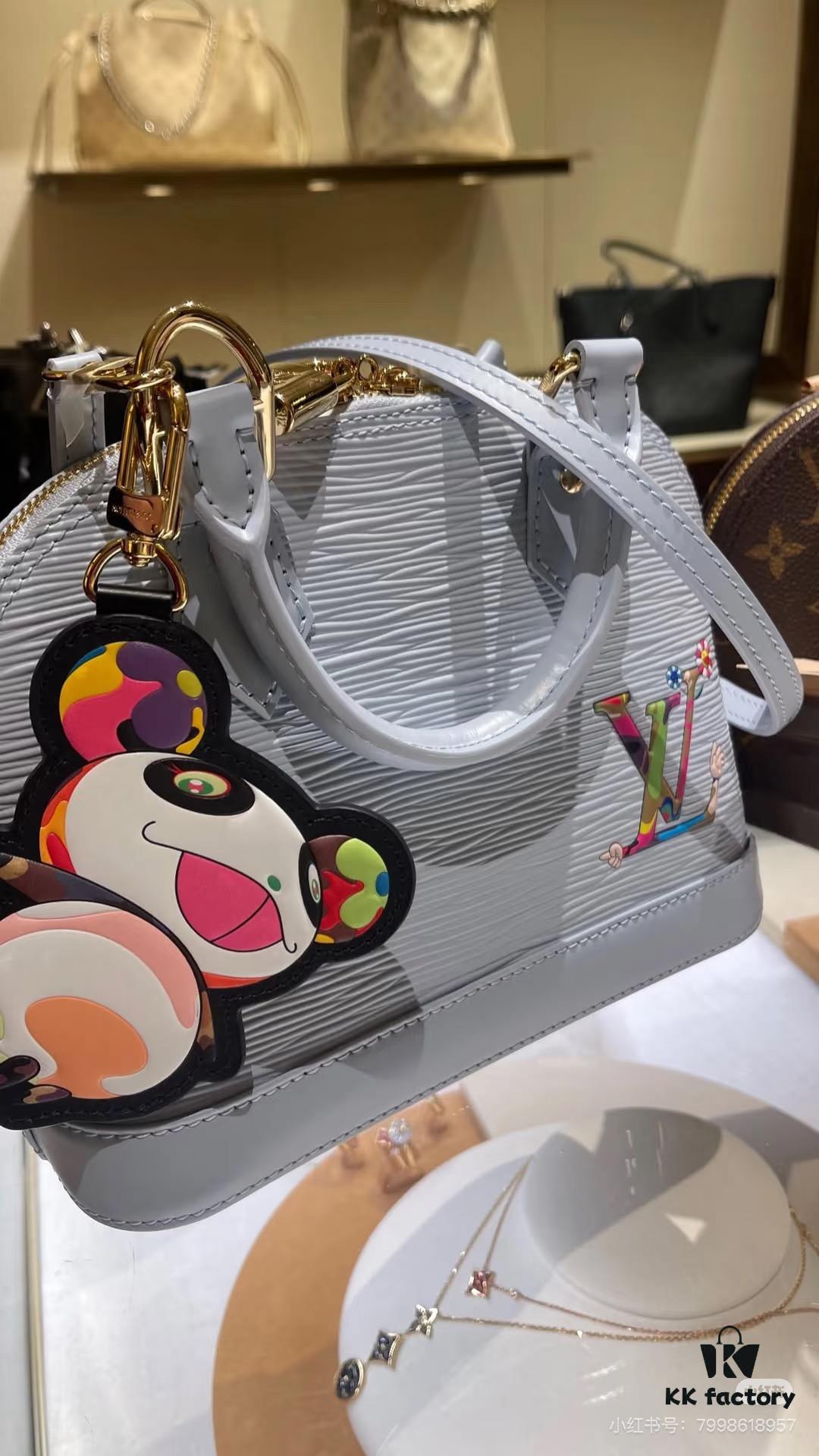 6930245b12f62673a6fadb72 Takashi Murakami Collaboration Figurine M53152 M13670 Louis Vuitton Alma Bag