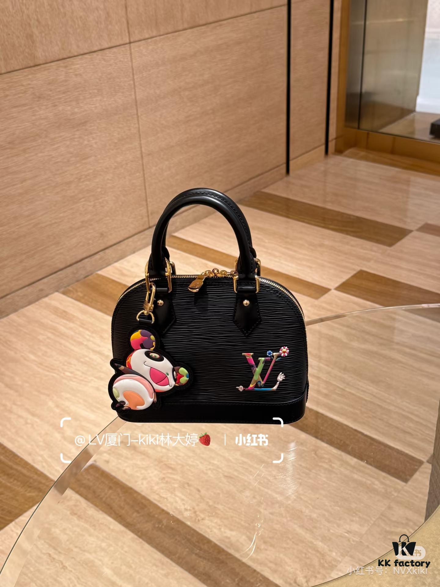 6930246112f62673a6fadb78 Takashi Murakami Collaboration Figurine M53152 M13670 Louis Vuitton Alma Bag