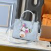 6930247412f62673a6fadb8f Upgraded Original M13836 M45659 Louis Vuitton x Takashi Murakami Collaboration OnTheGo PM Bag