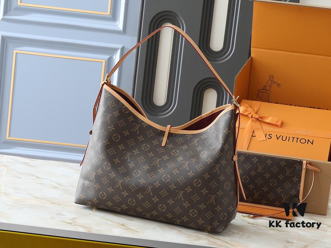 6930248d12f62673a6fadbad Upgraded Original M46197 M46203 M46289 M46292 Louis Vuitton Introduces the New CarryAll Medium Handbag