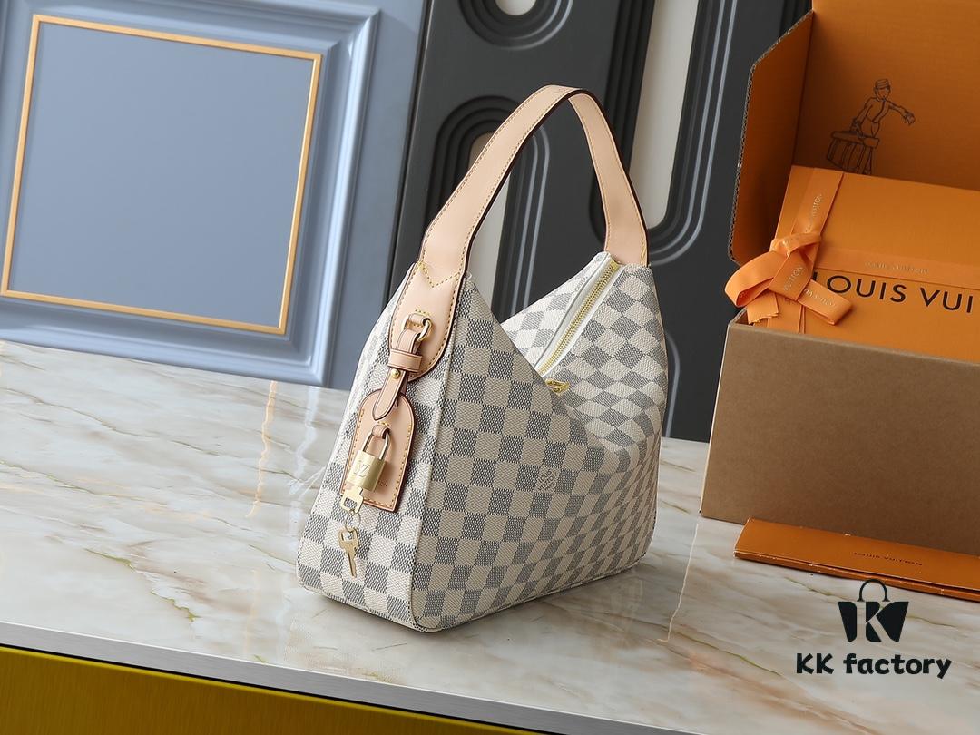 6930253612f62673a6fadc3a Upgraded Original N00126 M11952 M12098 Slouchy Small Handbag in Louis Vuitton Classic Monogram Canvas