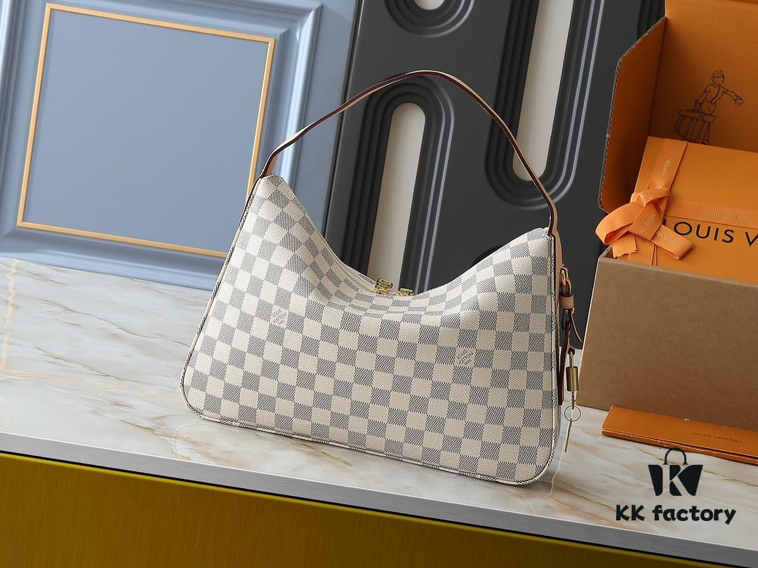 6930253c12f62673a6fadc41 Upgraded Original N00126 M11952 M12098 Slouchy Small Handbag in Louis Vuitton Classic Monogram Canvas