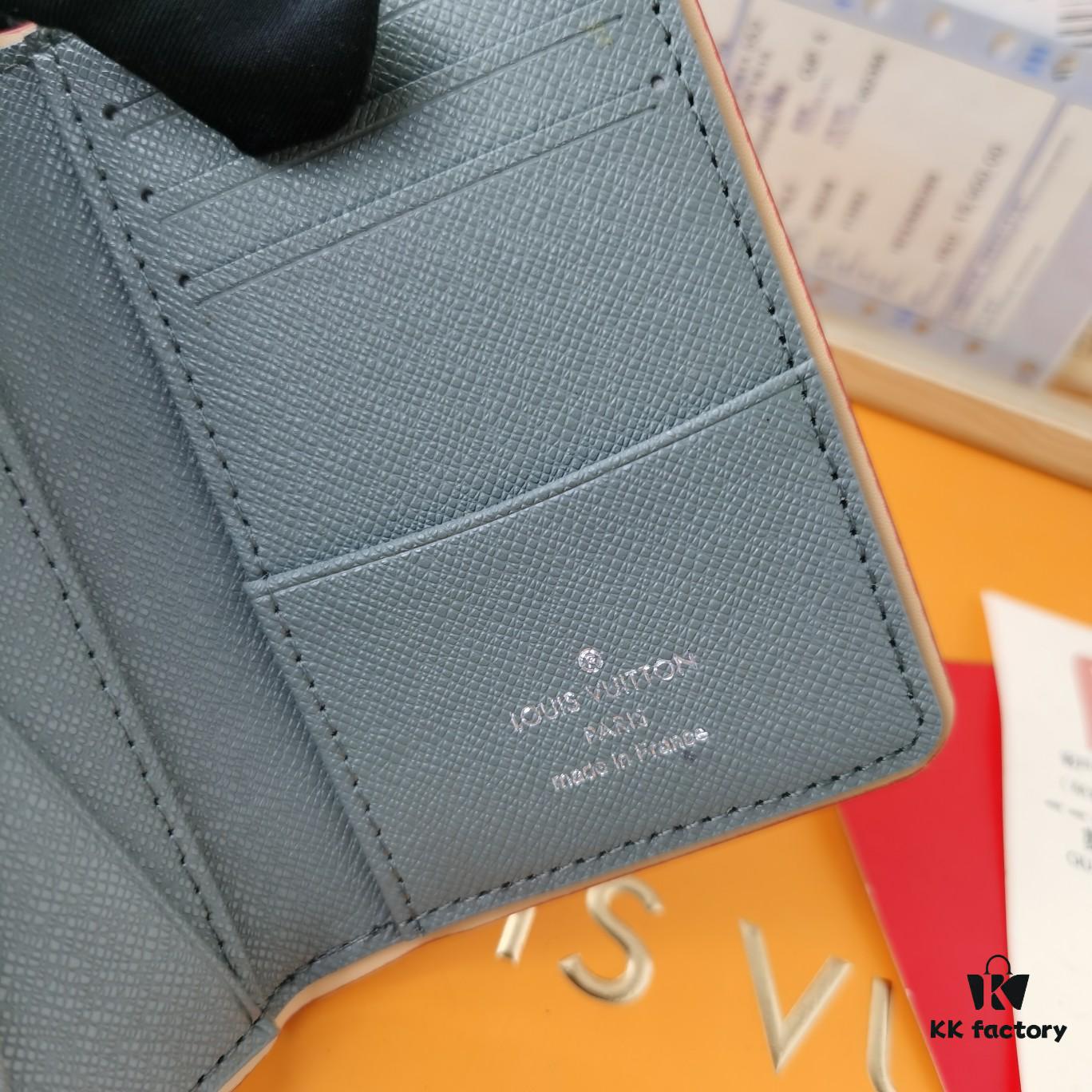 M63233 Grey Monogram Titanium Pocket Wallet