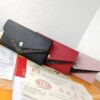 Top Quality Genuine 💎 [Real Photo, Original Background] M64317 Elegant Grained Calfskin with Iconic Monogram Canvas Wallet