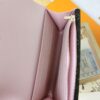 Top Quality Original 💎 [Actual Product Photography, Personal Background] M64317 Petite Grain Calfskin Leather with Iconic Monogram Canvas Wallet
