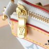 Upgraded Original M13663 M13404 M13440 M92649 Pochette Accessoires Bag in Coated Canvas with Vibrant Monogram Pattern