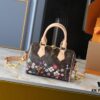 6930261b12f62673a6fadd15 Upgraded Original 🔥Authentic Hardware and Straps🔥 M14175 M46234 This Speedy Bandoulière 20 Handbag combines Monogram canvas with cowhide leather trims, expressing a fashionable flair through the vibrant elements of the Louis Vuitton x Takashi Murakami Re-Edition collection. The front and back reimagine the Monogram flower pattern based on Murakami's 'Superflat' art concept. A striking padlock adorns the zip closure, while Toron handles and a detachable, adjustable chain strap ensure comfortable carrying. Dimensions: 20.5 x 13.5 x 12.0 cm (L x H x W)