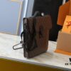Upgraded Original [M20835 Embossed Black Monogram] S-Lock Briefcase