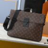 Upgraded Original [M20835 Embossed Black Monogram] S-Lock Briefcase