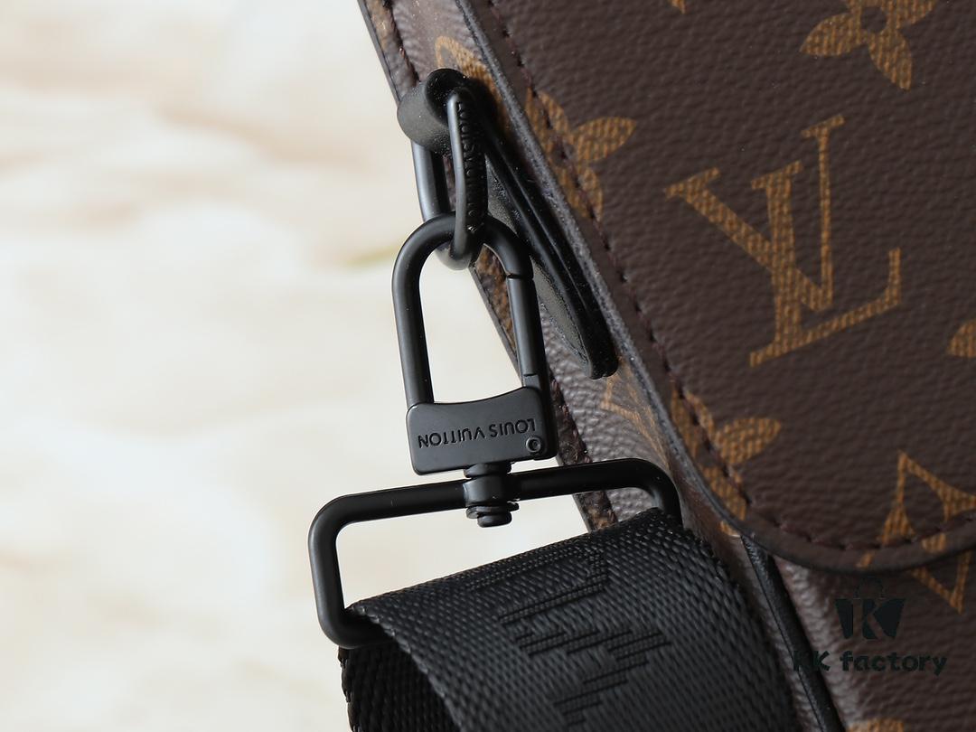 Upgraded Original [M20835 Embossed Black Monogram] S-Lock Briefcase