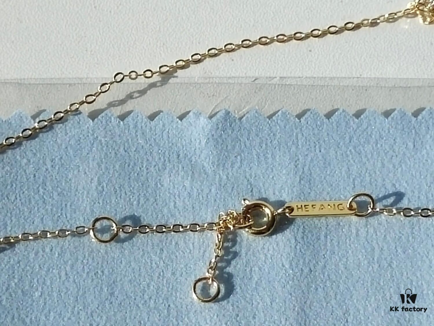 HEFANG He Fang Bidetu Declaration Lock Necklace