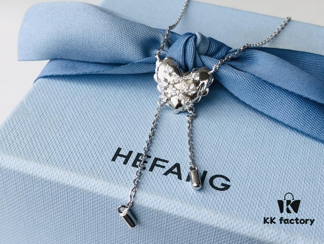 69303672f09edb6de4c4cc95 HEFANG Jewelry Starlight Balloon Pendant Necklace with Tassel Design