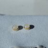 69303674f09edb6de4c4cc9c HEFANG Artistic Béatrice Rabbit Oil-Painted Heart Stud Earrings