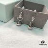 He Fang Bobo Hanging Hook Earrings, Women's Ins Minimalist Style Creative Collaborative Drop Earrings