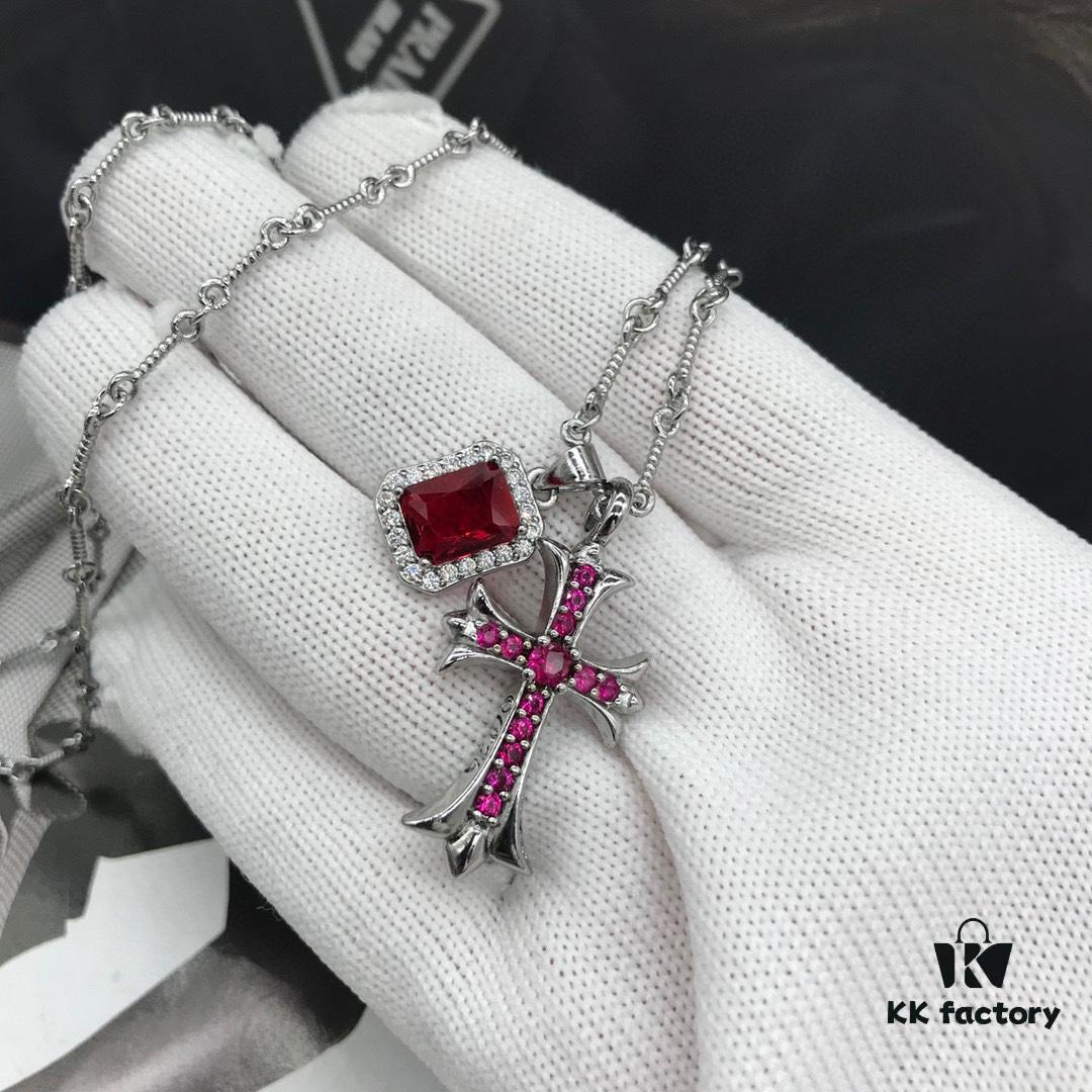 Chrome Hearts ❤️ Platinum Necklace