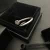Chrome Hearts Cross Flower Nail Open Ring