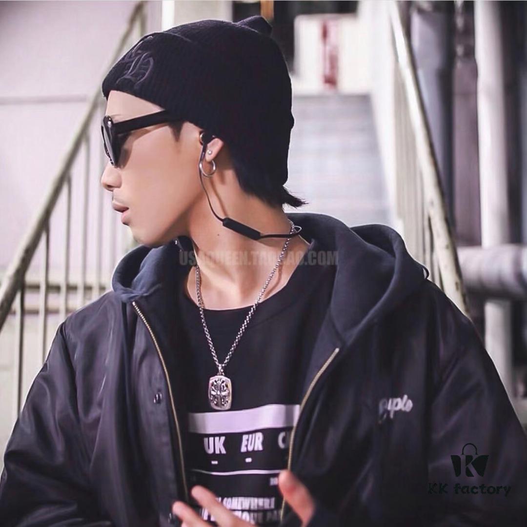 CHROME HEARTS High-Quality Cross with Vine Motif Pendant Necklace, Size: 60CM
