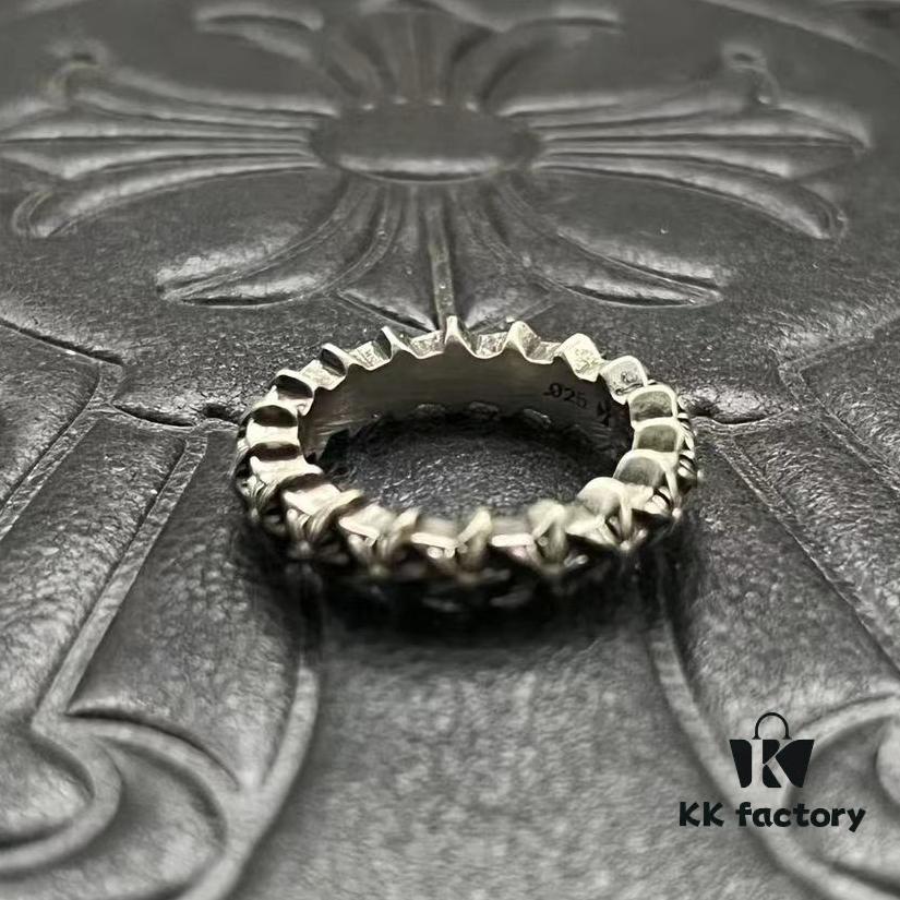 CHROME HEARTS High-Replica Five-Pointed Star Small Ring