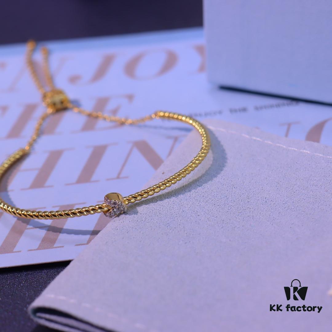 693036c5f09edb6de4c4ccda Hexagon New Heart Knot Bracelet Adjustable Thin Bangle Bangles Hand Rope