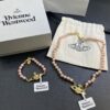 West Dame Brown Pearl Yellow Set