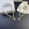 693036e7f09edb6de4c4cd07 New Arrival: Vivienne Westwood Teddy Bear Pearl Necklace and Bracelet, 360-Degree Rotating Design, Freely Adjustable