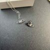 693036ebf09edb6de4c4cd0c West Queen Zircon Necklace and Stud Earrings, Four Colors Available in Stock
