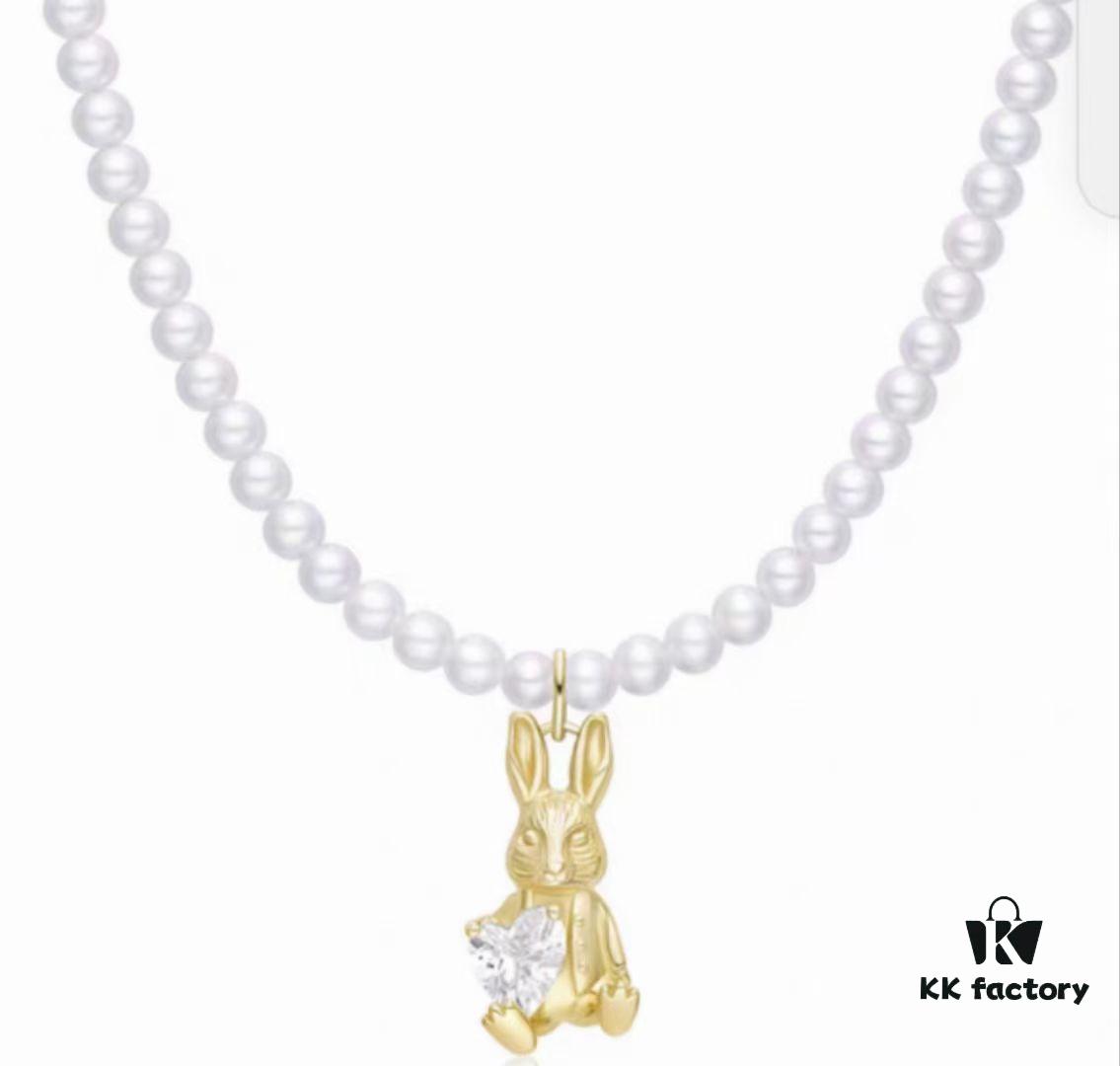 69303702f09edb6de4c4cd1c Year of the Rabbit New Arrival: Ho Fine Jewelry Bunny Confession Pearl Necklace