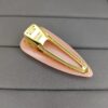 Celine New Arrival Vintage Yellow Brass Hair Clip