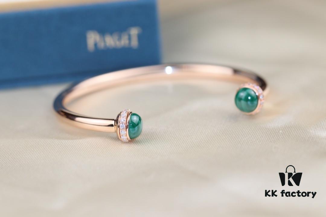 69303727f09edb6de4c4cd3e Piaget Possession Series Bracelet with Rotating Design and Gemstone Accents