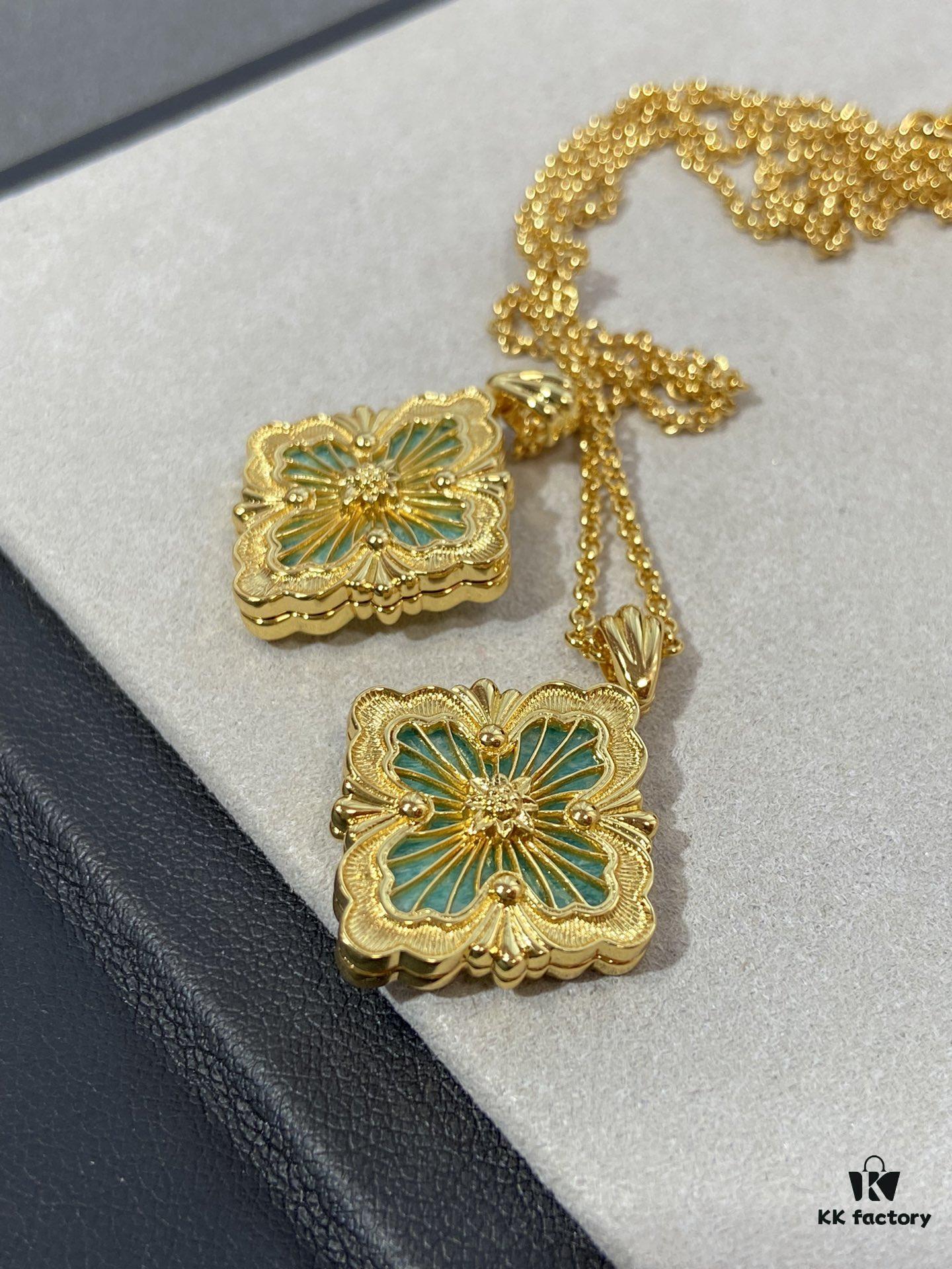 69303742f09edb6de4c4cd5c Exquisite! Buccellati Limited Edition Amazonite Necklace In Stock