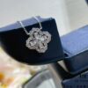 69303750f09edb6de4c4cd6c Harry Winston Diamond Links Full Diamond Clover Necklace (White Diamonds)