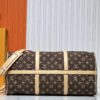 69303782f09edb6de4c4cd9f M14736 Keepall Bandoulière 45 Travel Bag in Monogram Dune Fabric