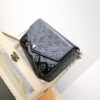 69303795f09edb6de4c4cdb0 Replica High-Quality Full Steel Hardware Embossed Patent Leather Louis Vuitton Felicie Handbag