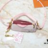 Upgraded Original M13101 Marellini Handbag in Epi Grained Leather with Shining Hardware