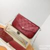 6930379ef09edb6de4c4cdb9 Replica High-Quality Full Steel Hardware Embossed Patent Leather Louis Vuitton Felicie Handbag