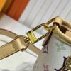 693037b3f09edb6de4c4cdce M46705 NEVERFULL BB Bag in White with Tricolor Design, Collaborated with Takashi Murakami