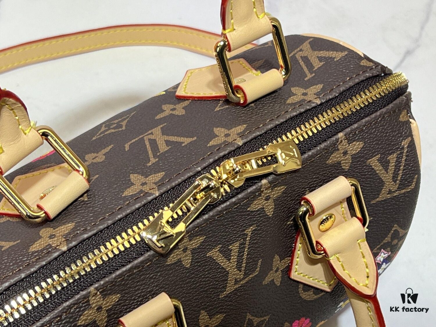 693037d7f09edb6de4c4cde9 M45957.M58953 Color-Changing Yellow Leather Speedy Bandoulière 20