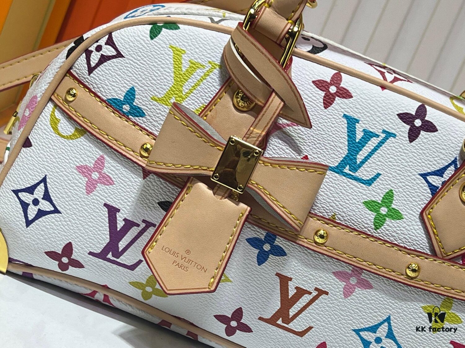 693037d7f09edb6de4c4cdea Upgraded Original M13084 Handbag East West Bag from Louis Vuitton x Takashi Murakami Reissue Collection