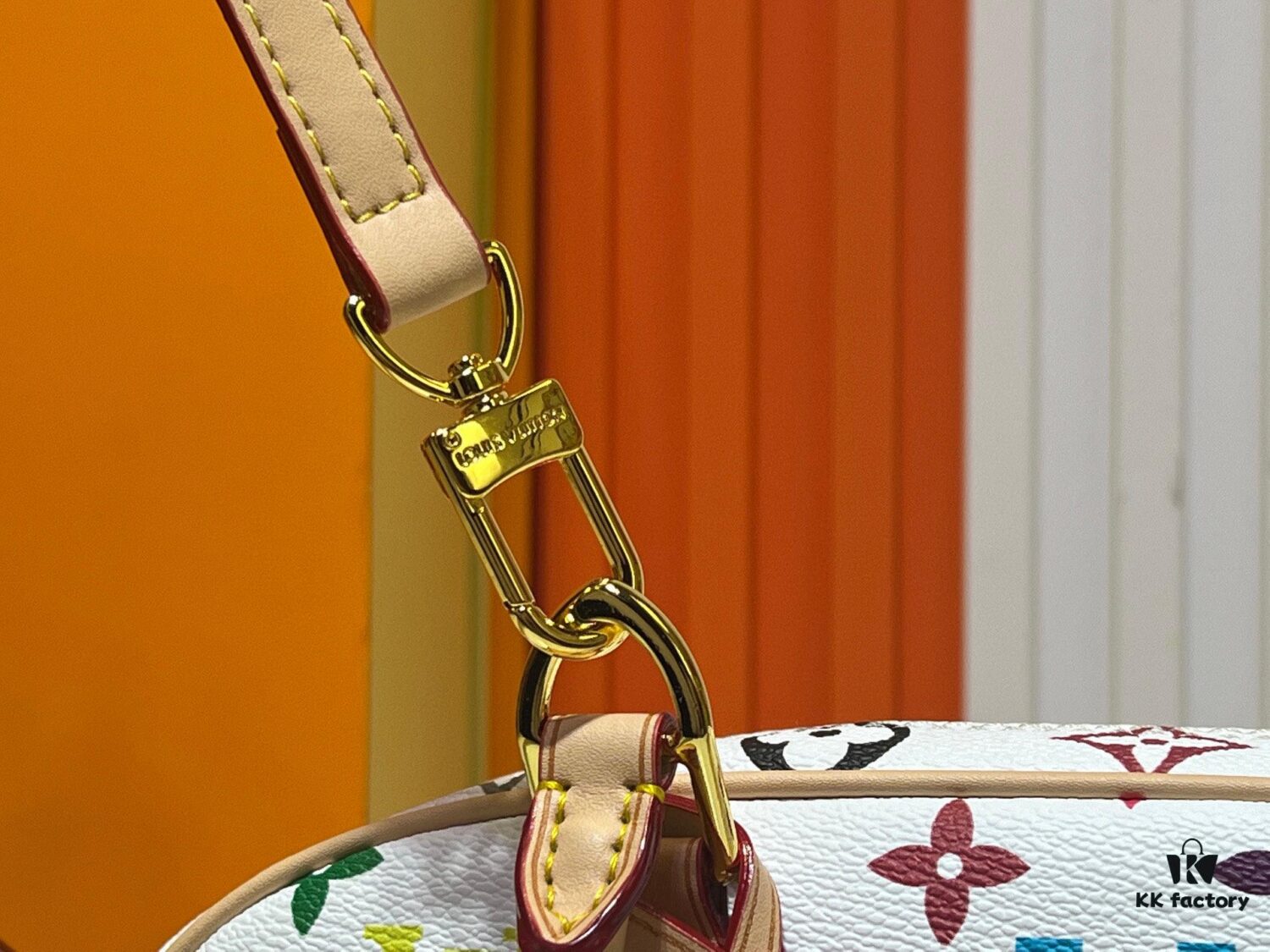 693037dbf09edb6de4c4cdec Upgraded Original M13084 Handbag East West Bag from Louis Vuitton x Takashi Murakami Reissue Collection