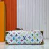 693037dbf09edb6de4c4cdee Upgraded Original M13084 Handbag East West Bag from Louis Vuitton x Takashi Murakami Reissue Collection