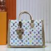 693037def09edb6de4c4cdf0 Upgraded Original M13079 Louis Vuitton x Takashi Murakami Reimagined OnTheGo MM Handbag